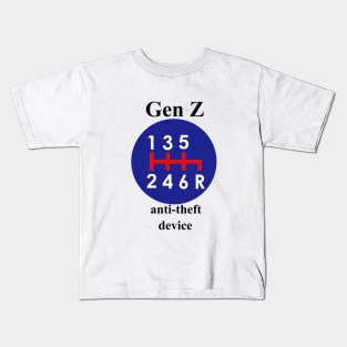 Gen Z anti-theft device Kids T-Shirt